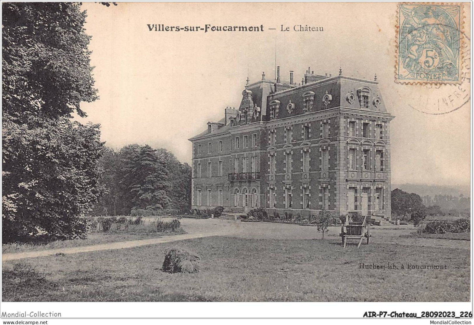 AIRP7-CHATEAU-0803 - Villers-sur-foucarmont - Le Chateau - Castelli