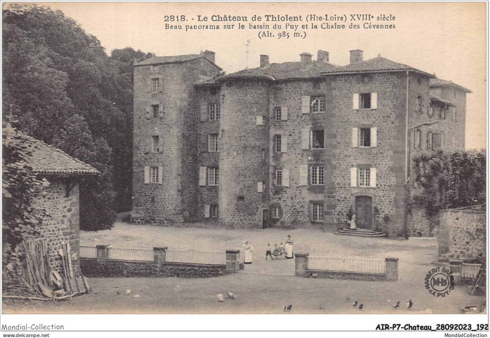 AIRP7-CHATEAU-0786 - Le Chateau De Thiolent  - Castelli