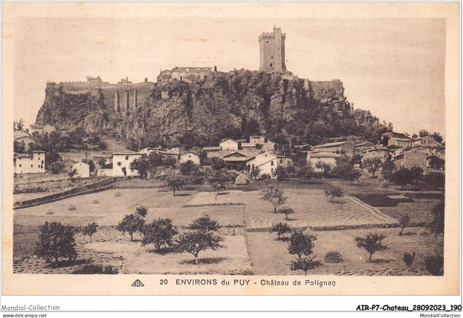 AIRP7-CHATEAU-0785 - Environs Du Pay - Chateau De Polignac - Castelli