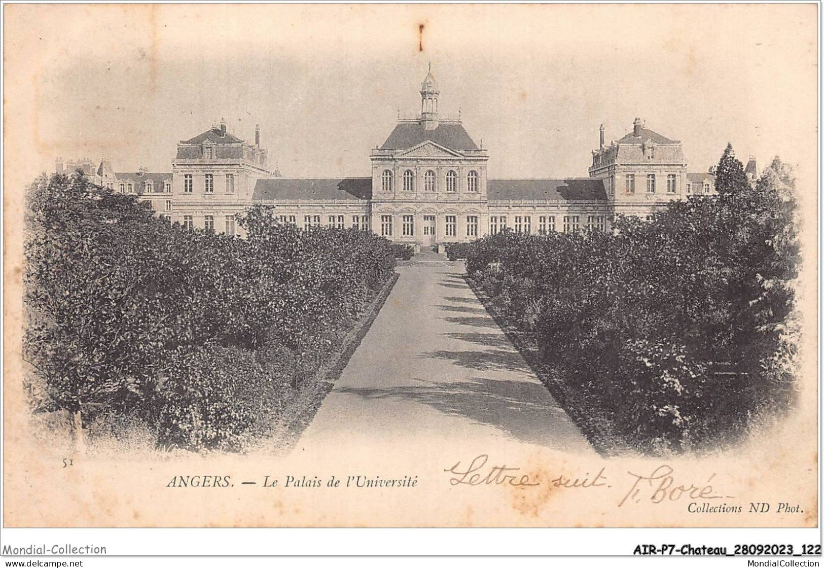 AIRP7-CHATEAU-0751 - Angers - Le Palais De L'université - Châteaux