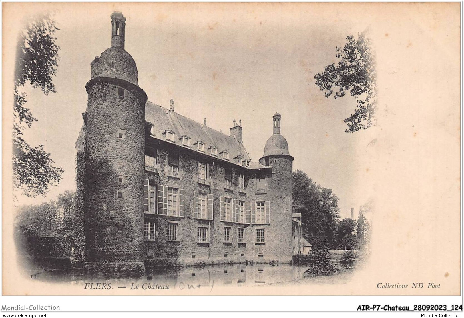 AIRP7-CHATEAU-0752 - Flers - Le Chateau - Châteaux