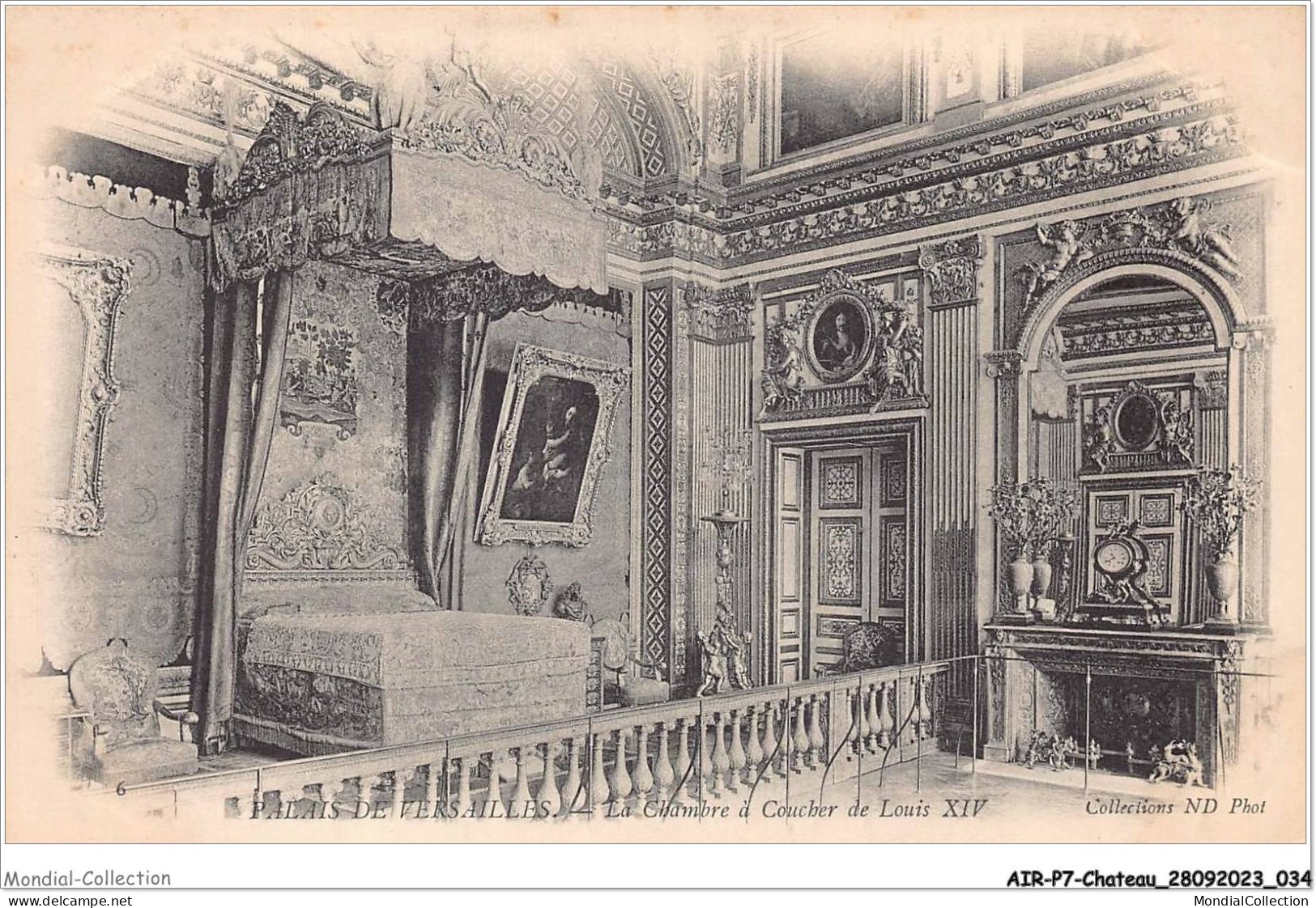 AIRP7-CHATEAU-0707 - Palais De Versailles - La Chambre à Coucher De Louis XIV - Châteaux