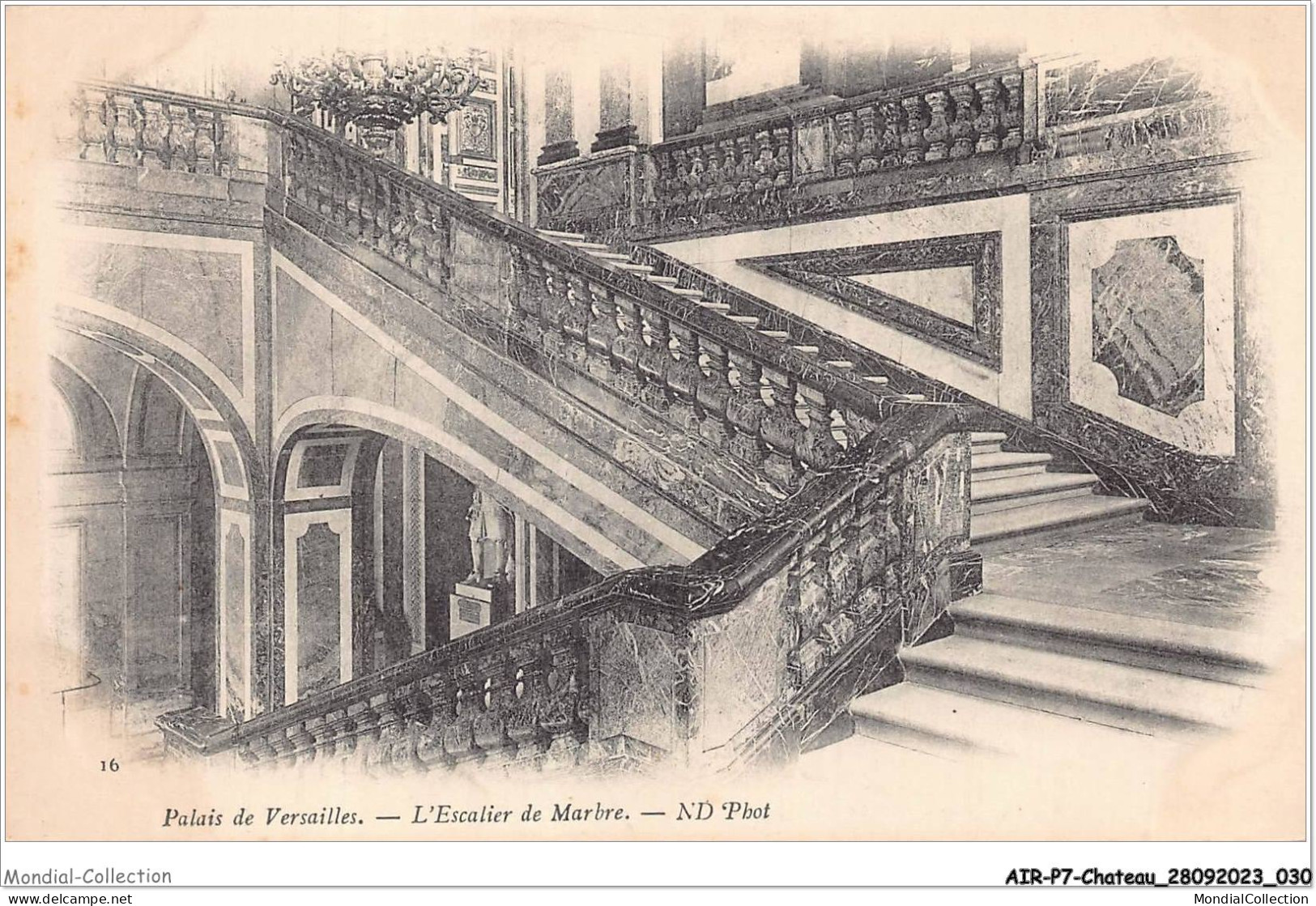 AIRP7-CHATEAU-0705 - Palais De Versailles - L'escalier De Marbre - Châteaux