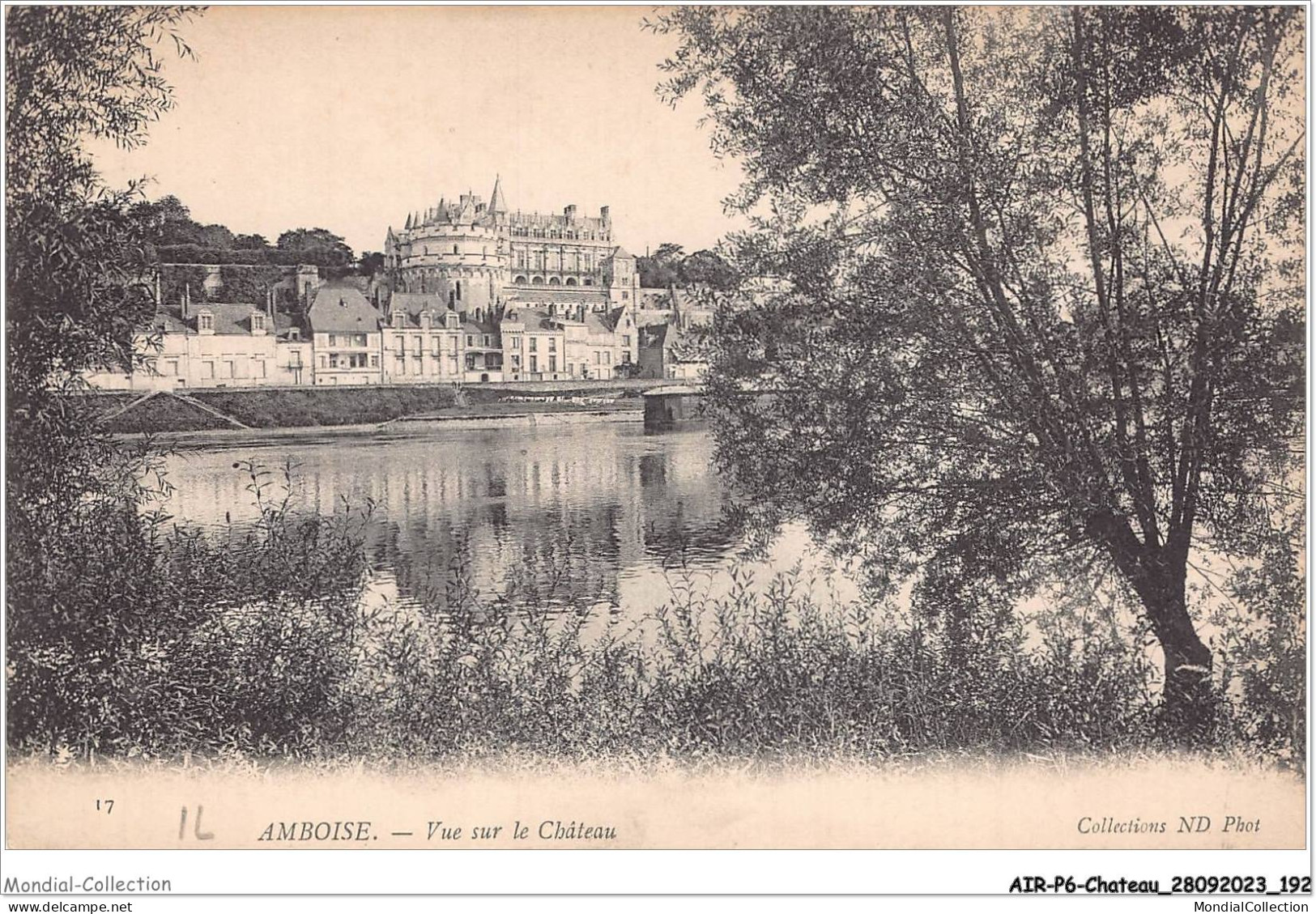 AIRP6-CHATEAU-0669 - D'amboise - Vue Sur Le Chateau - Châteaux