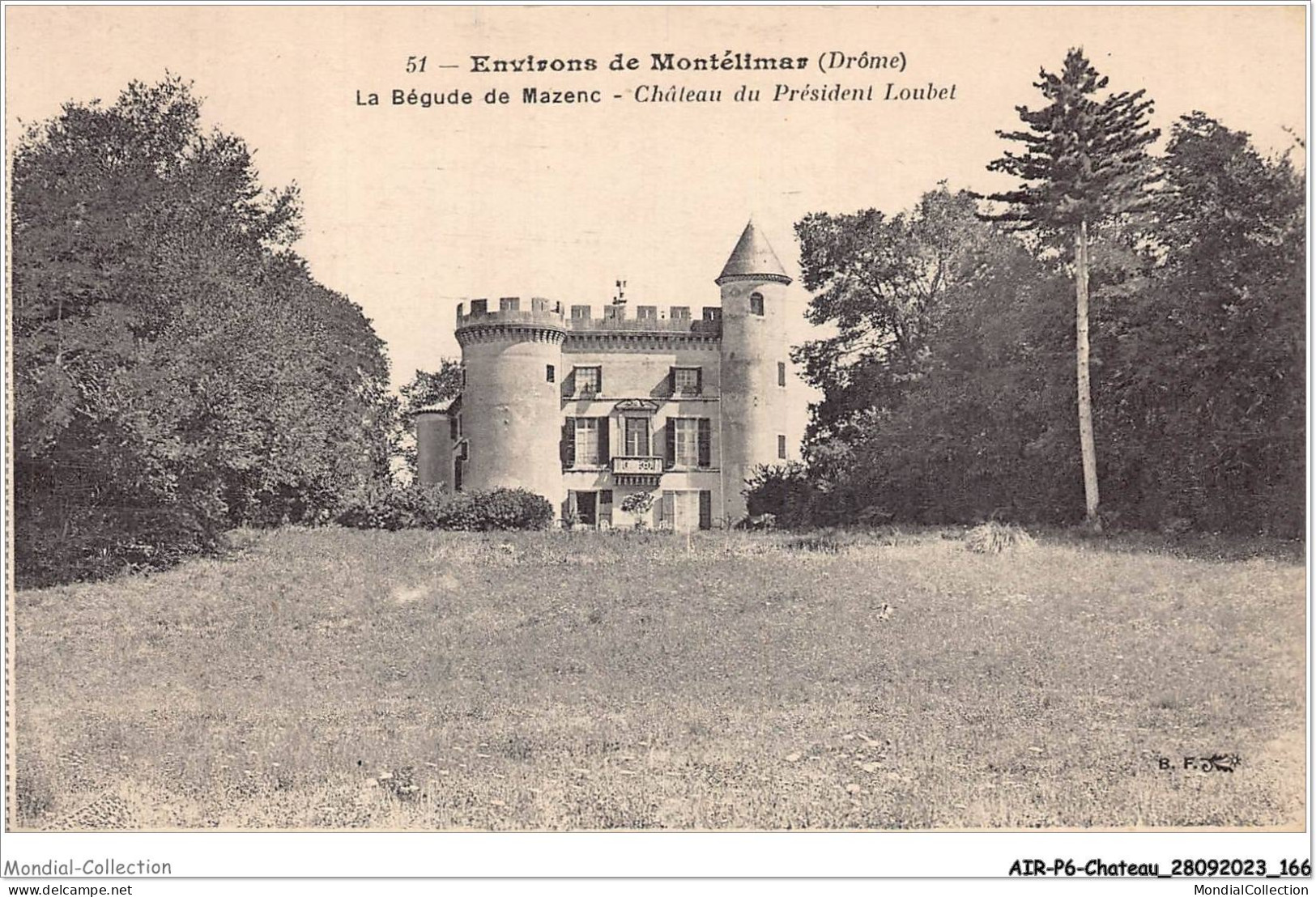 AIRP6-CHATEAU-0656 - Environs De Montélimar - La Bégude De Mazenc - Châteaux