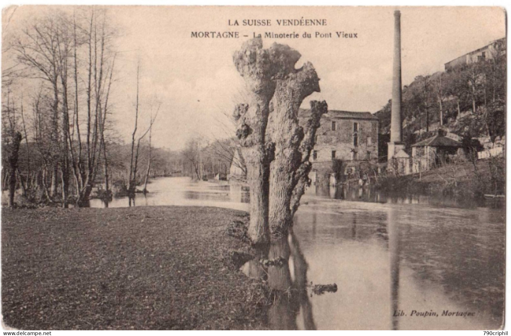 85 MORTAGNE  - La Minoterie Du Pont Vieux -  édition Jehly - Poupin - Mortagne Sur Sevre