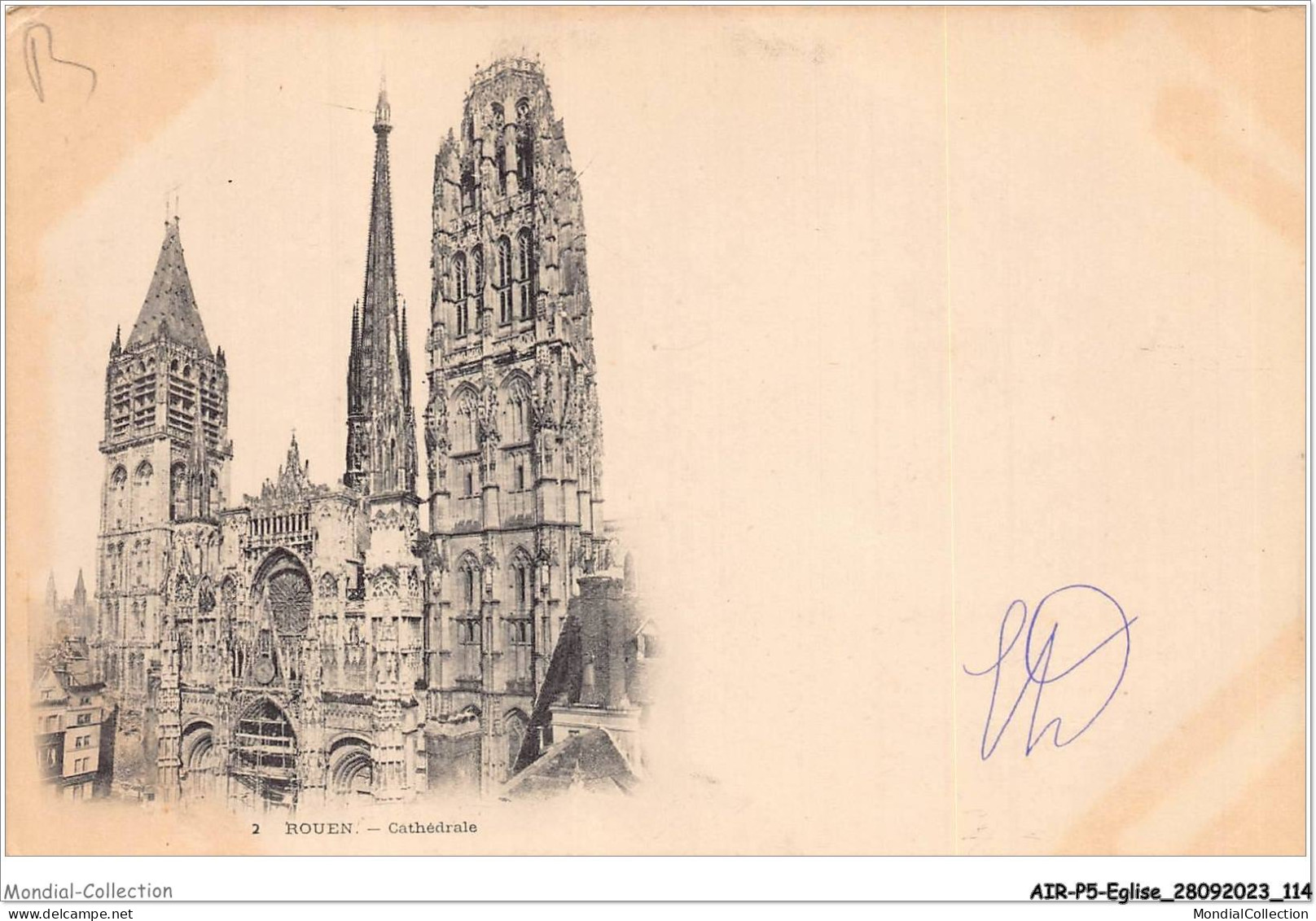 AIRP5-EGLISE-0501 - Rouen - La Cathédrale - Chiese E Cattedrali