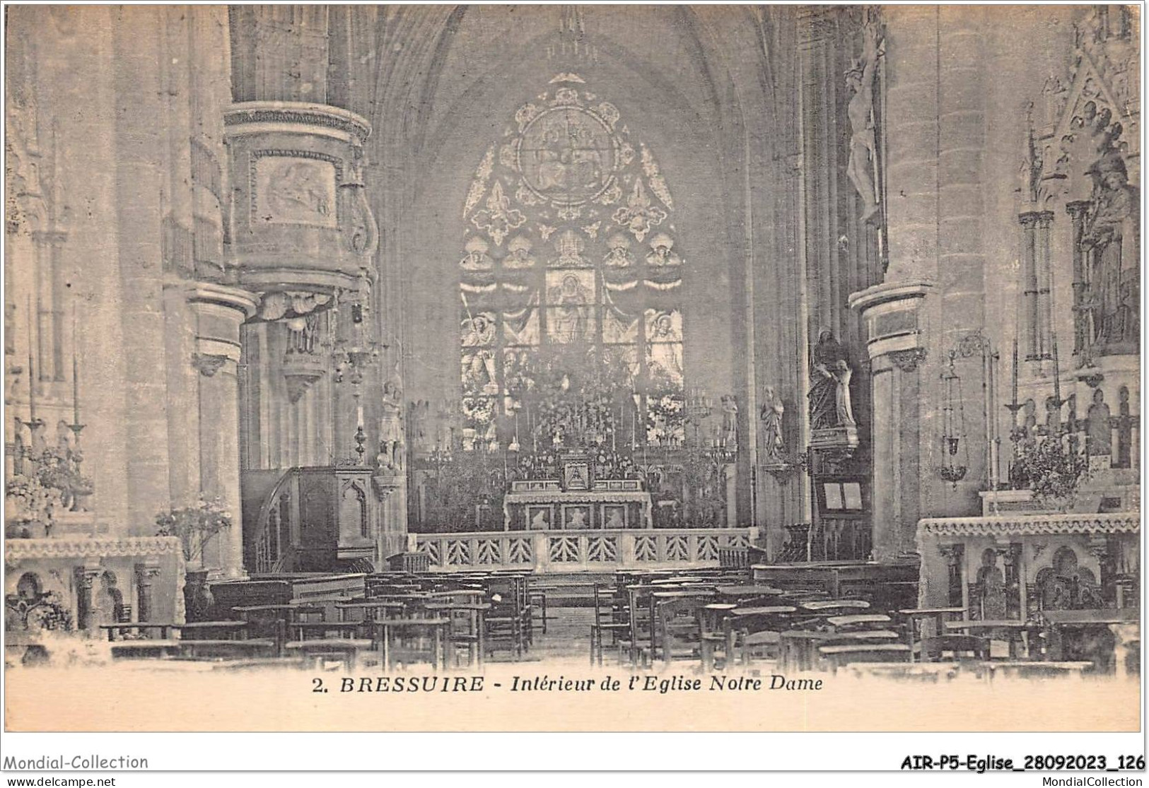 AIRP5-EGLISE-0507 - Bressuire - Intérieur De L'église Notre-dame - Chiese E Cattedrali