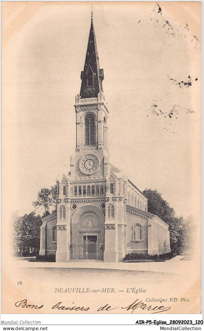 AIRP5-EGLISE-0504 - Beauville-sur-mer - L'église - Kirchen U. Kathedralen