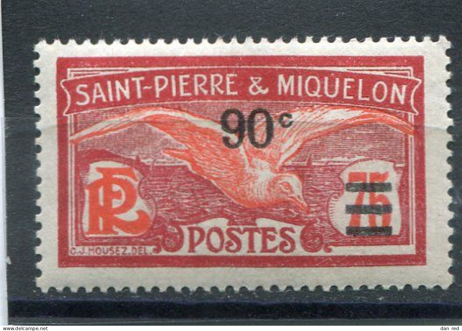 SAINT-PIERRE ET MIQUELON N° 123 * (Y&T) (Neuf Charnière) - Ongebruikt