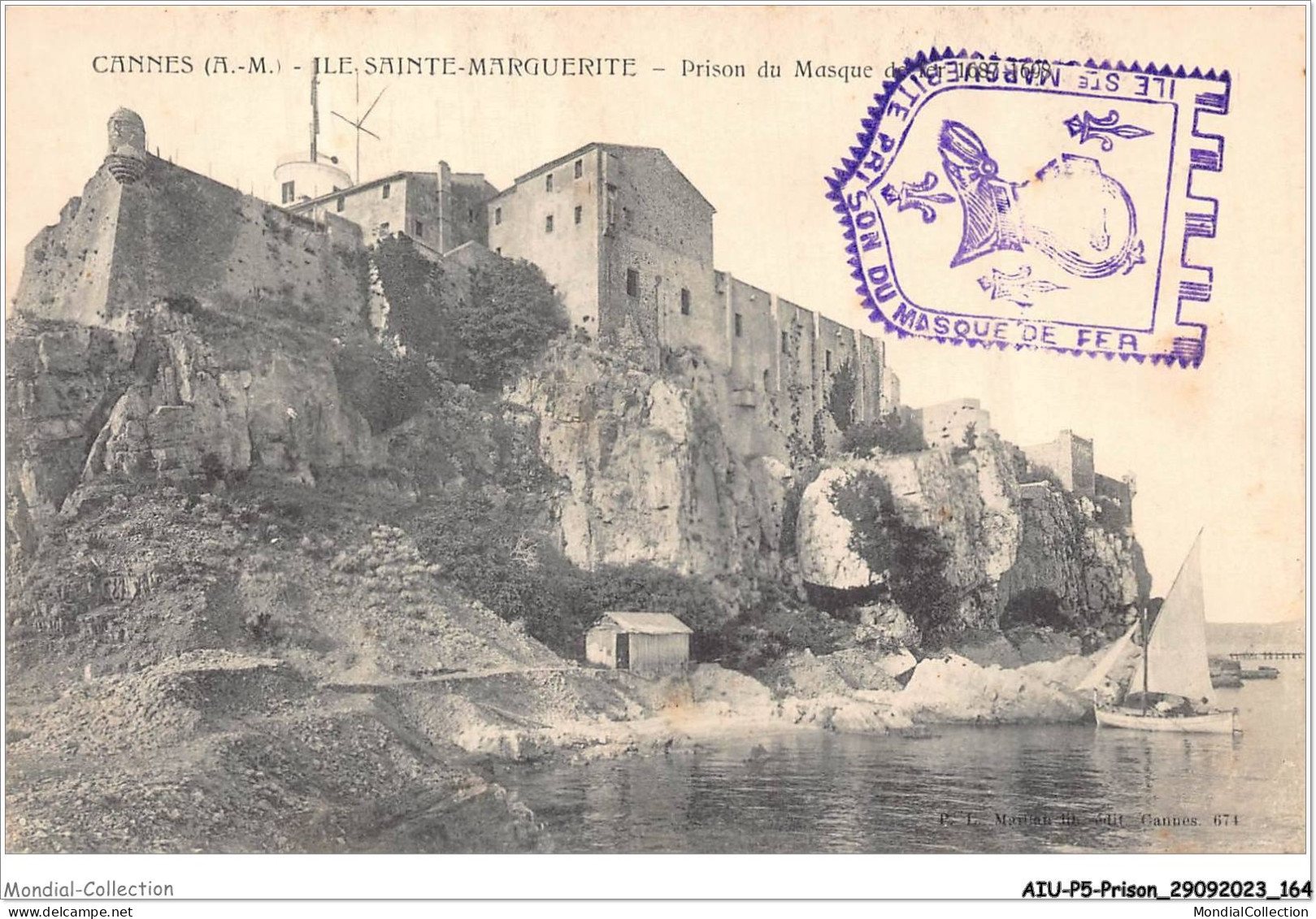 AIUP5-0488 - PRISON - Cannes - Ile Sainte-marguerite - Prison Du Masque - Bagne & Bagnards