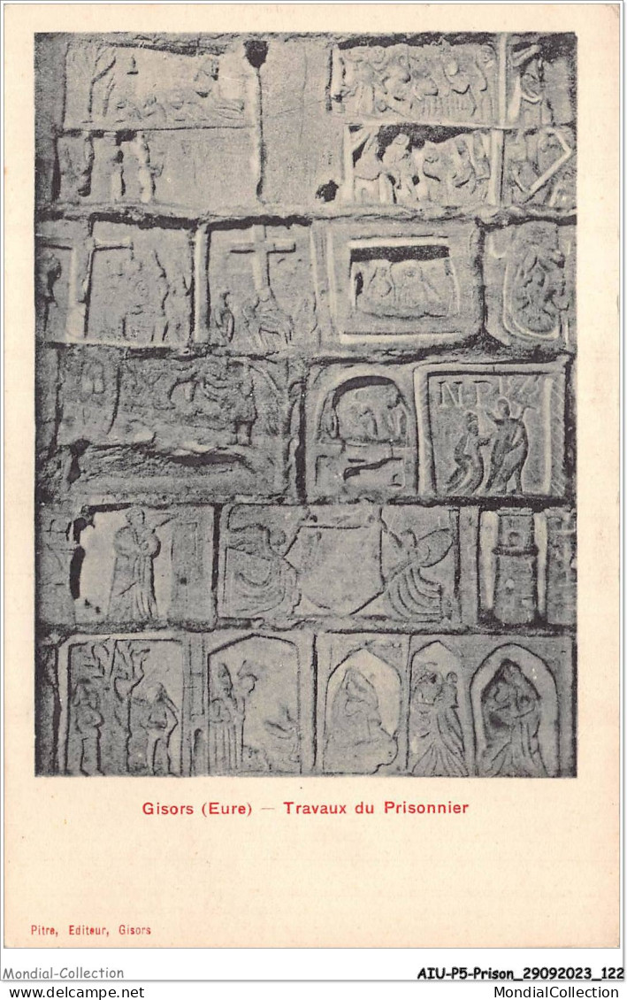 AIUP5-0467 - PRISON - Gisors - Travaux Du Prisonnier - Gefängnis & Insassen