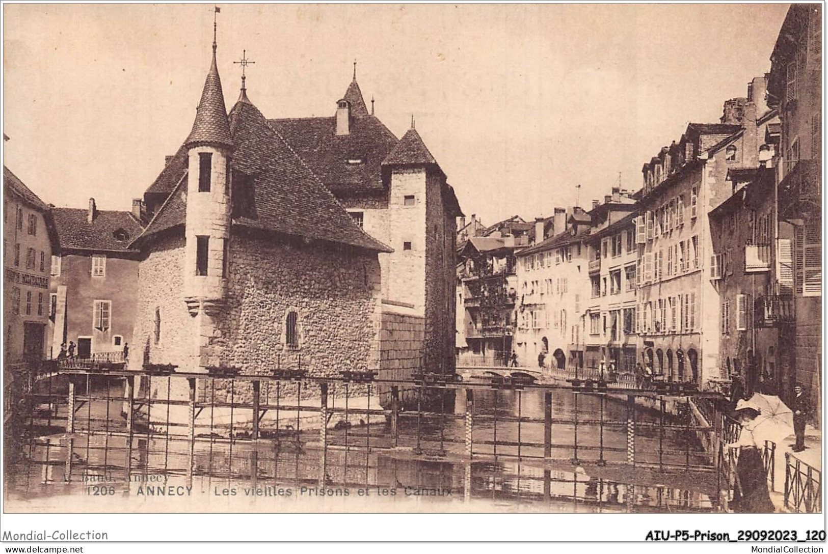 AIUP5-0466 - PRISON - Annecy - Les Vieilles Prisons Et Les Canaux - Presidio & Presidiarios