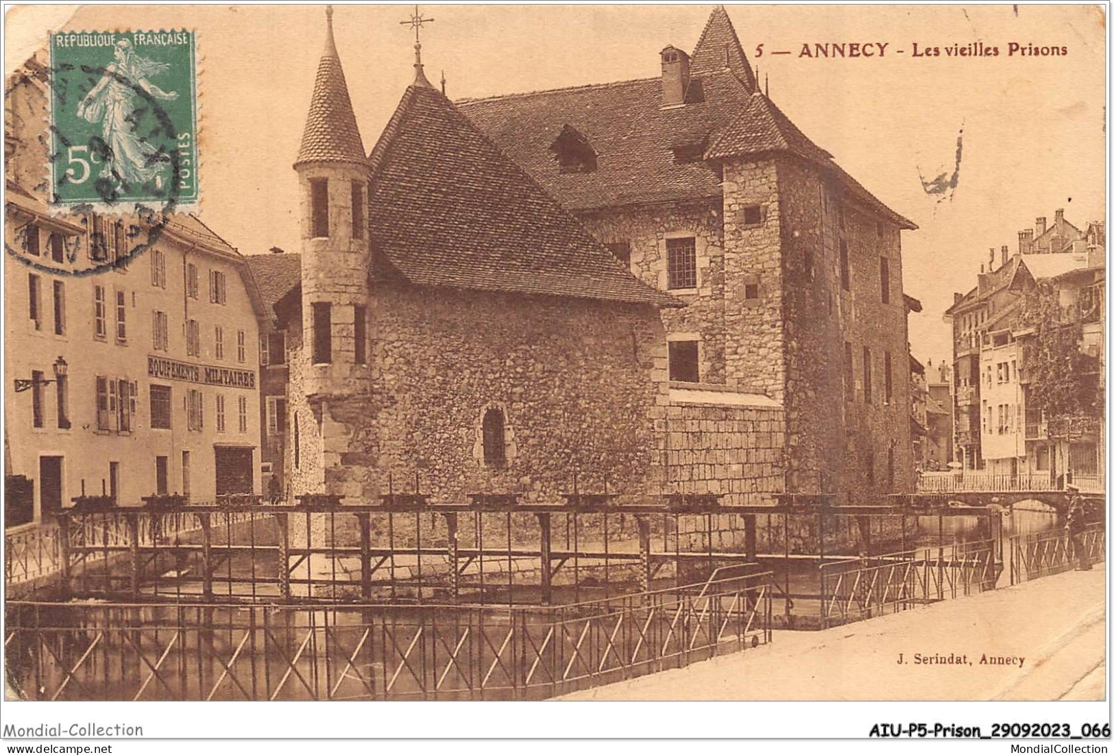 AIUP5-0439 - PRISON - Annecy - Les Vieilles Prisons - Gefängnis & Insassen