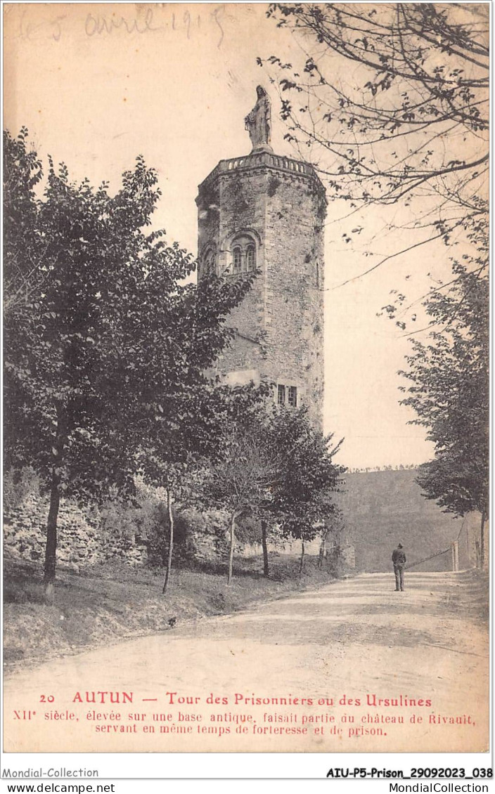 AIUP5-0425 - PRISON - Autun - La Tour Des Prisonniers Ou Des Ursulines - Gefängnis & Insassen