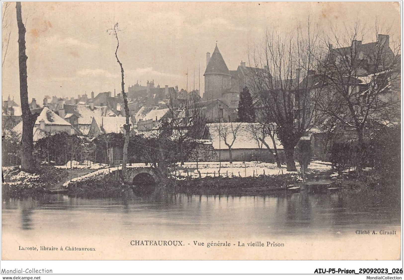 AIUP5-0419 - PRISON - Chateauroux - Vue Générale - La Vieille Prison - Prigione E Prigionieri