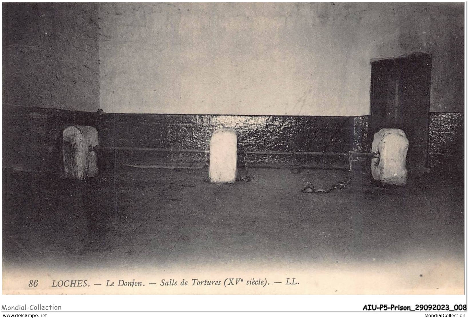 AIUP5-0410 - PRISON - Loches - Le Donjon - Salles De Tortures - Gefängnis & Insassen