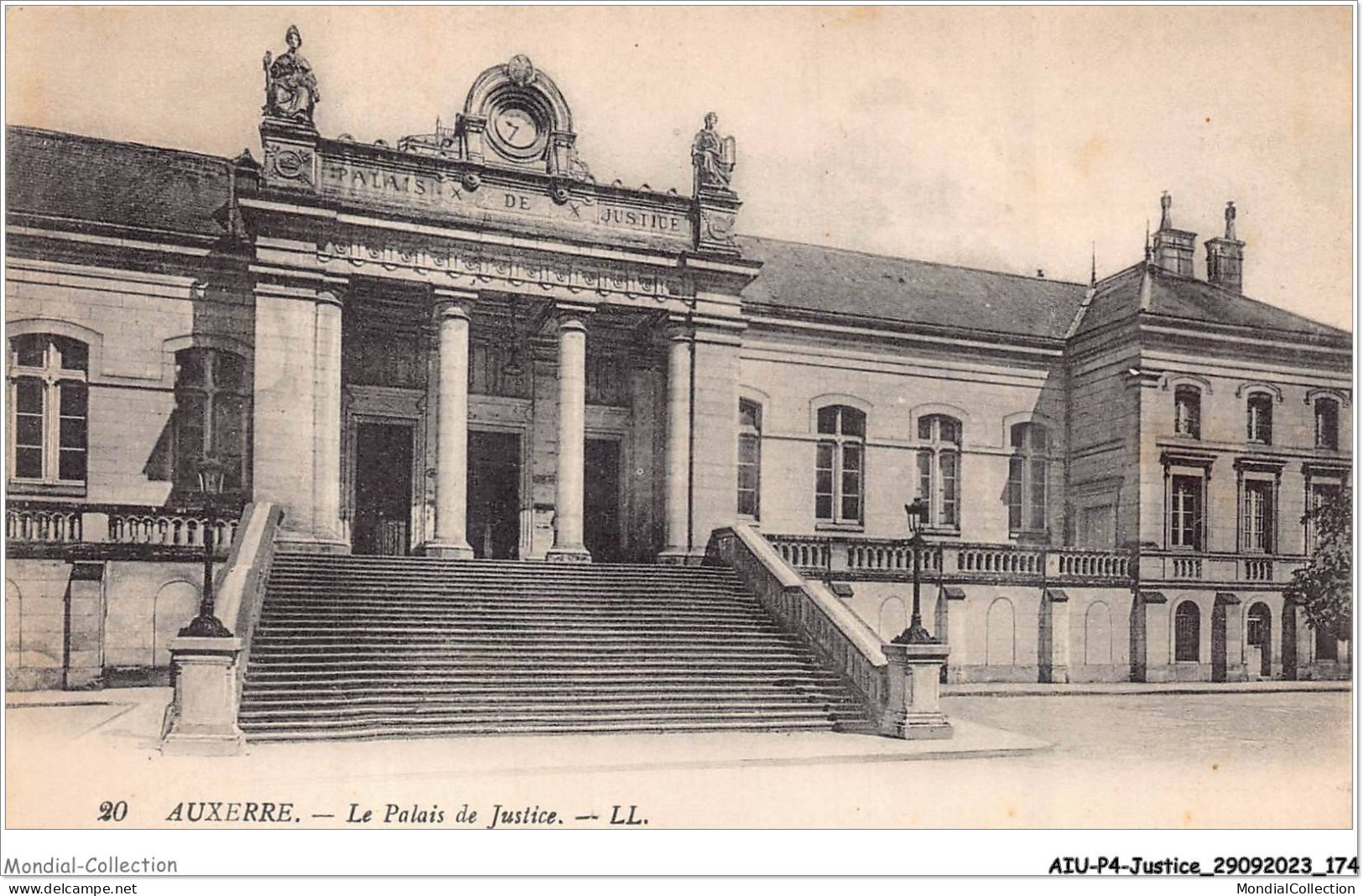 AIUP4-0405 - JUSTICE - Auxerre - Le Palais De Justice - Autres & Non Classés