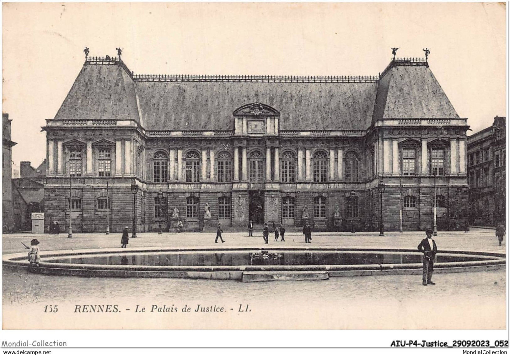AIUP4-0344 - JUSTICE - Rennes - Le Palais De Justice - Altri & Non Classificati