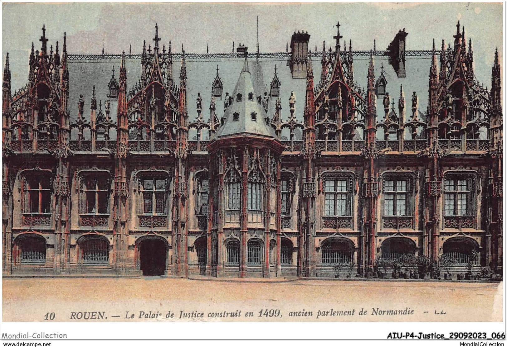 AIUP4-0351 - JUSTICE - Rouen -  Le Palais De Justice Construit En 1499 - Ancien Parlement De Normandie - Altri & Non Classificati