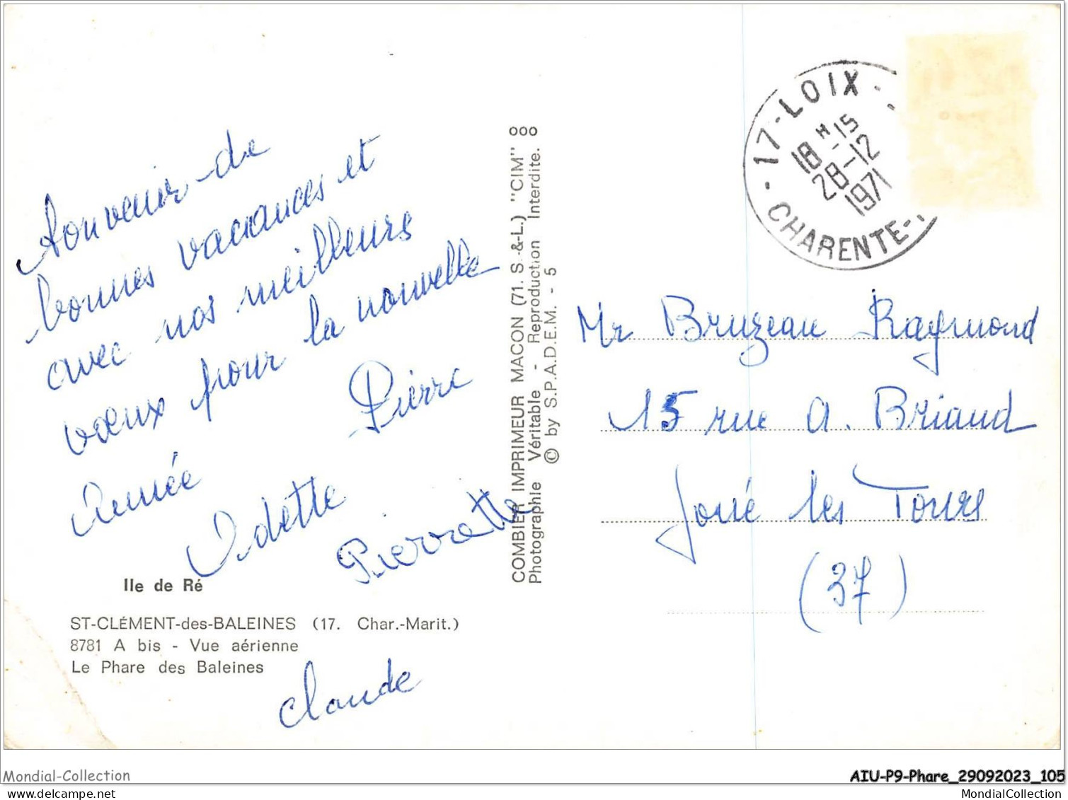 AIUP9-0851 - PHARE - St-clément-des-baleines - Le Phare Des Baleines Vue Aérienne - Lighthouses