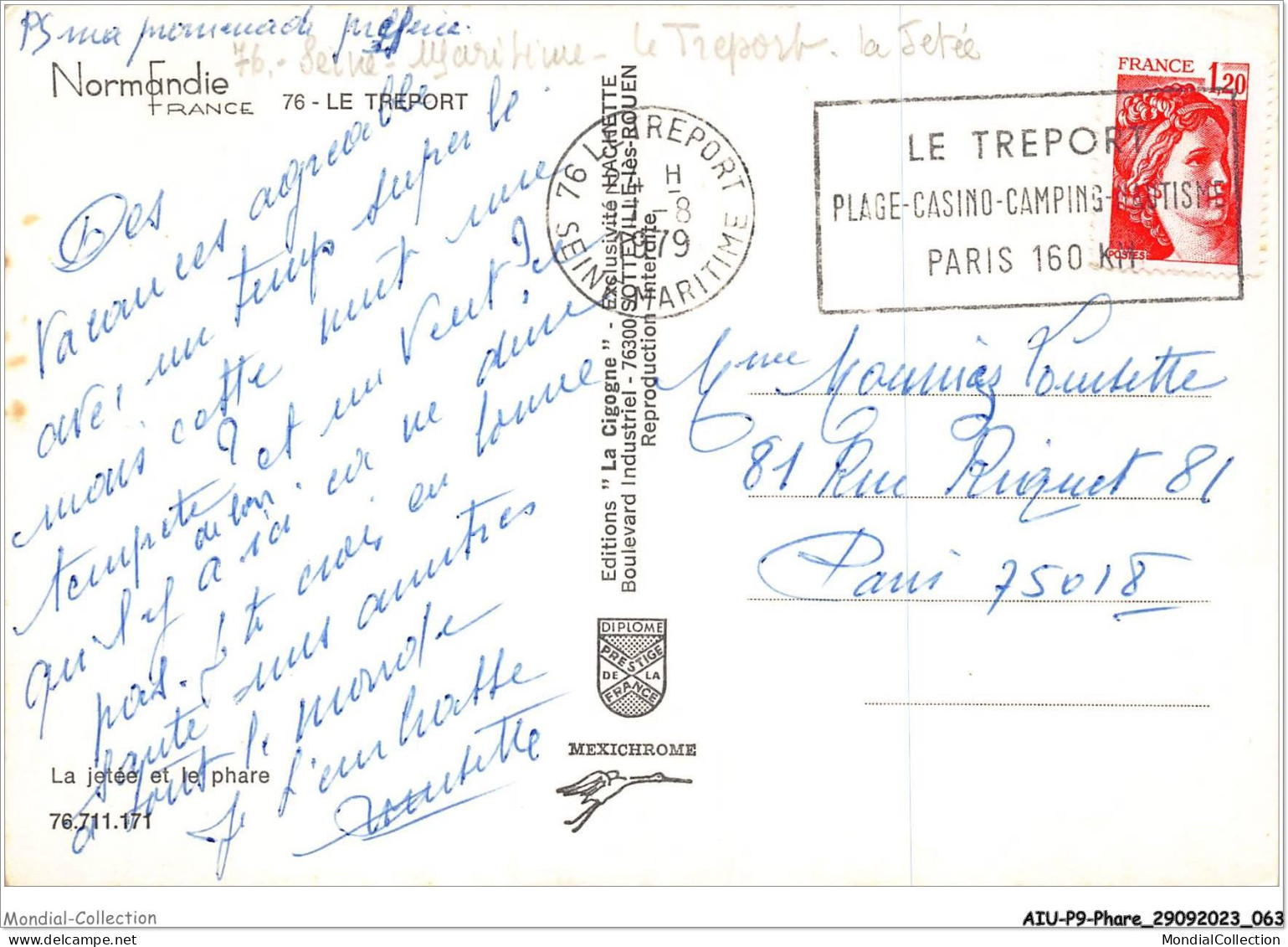 AIUP9-0830 - PHARE - Noemandie - La Jetée Et Le Phare - Lighthouses