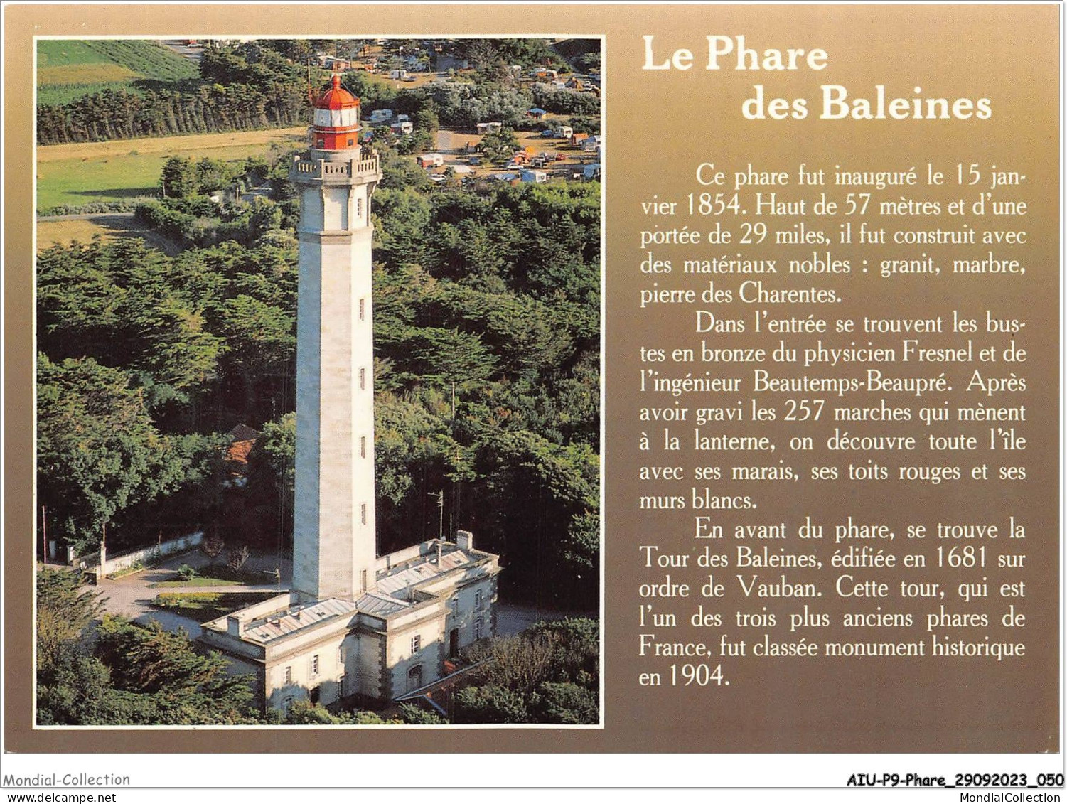 AIUP9-0824 - PHARE - Le Phare Des Baleines - Lighthouses