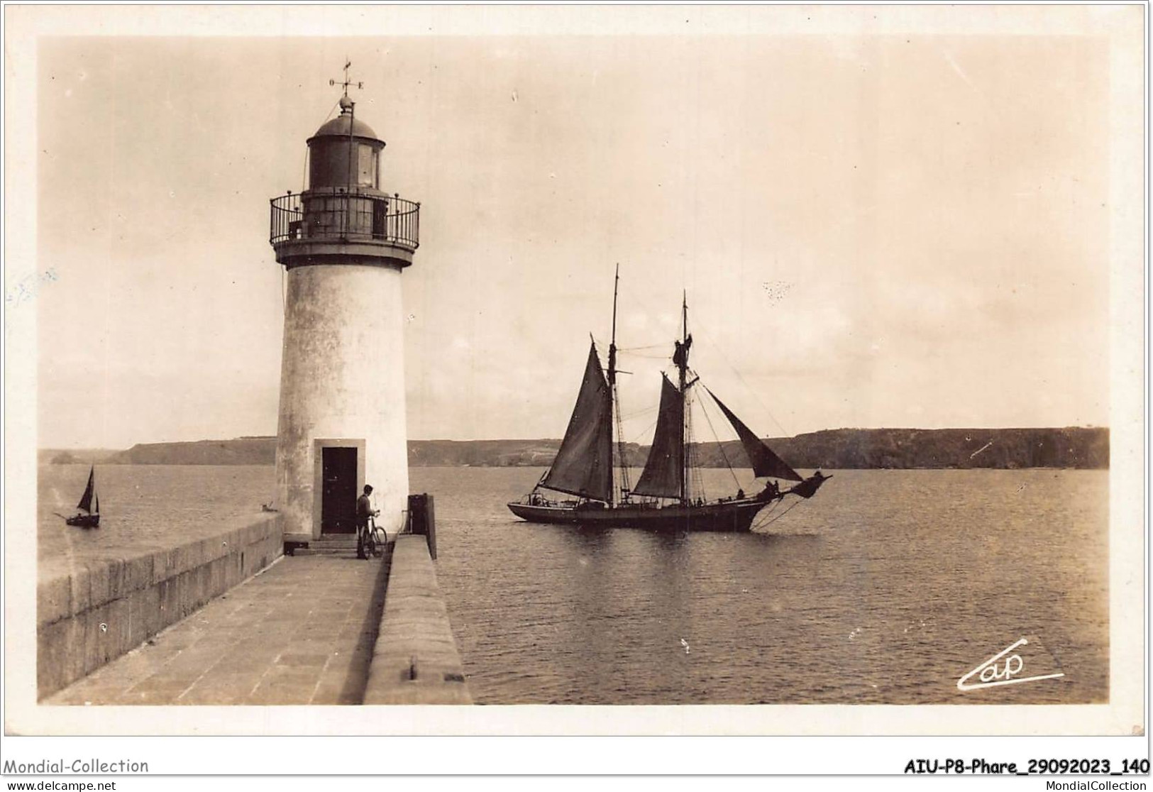 AIUP8-0759 - PHARE - Camaret  Entrée D'une Goeletta - Lighthouses