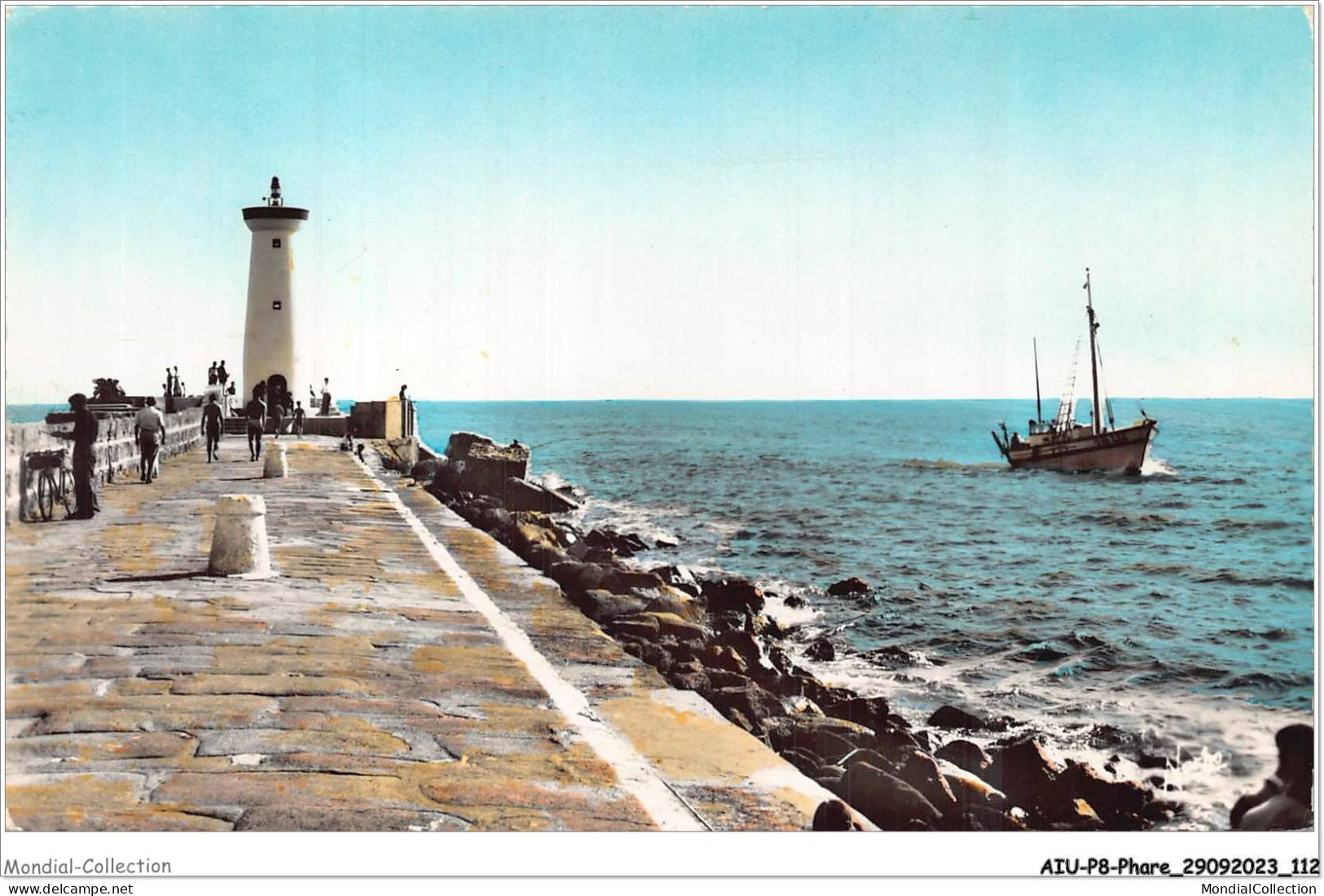 AIUP8-0745 - PHARE - Le Grau D'agde - La Jetée Et Le Phare Rive Gauche - Lighthouses