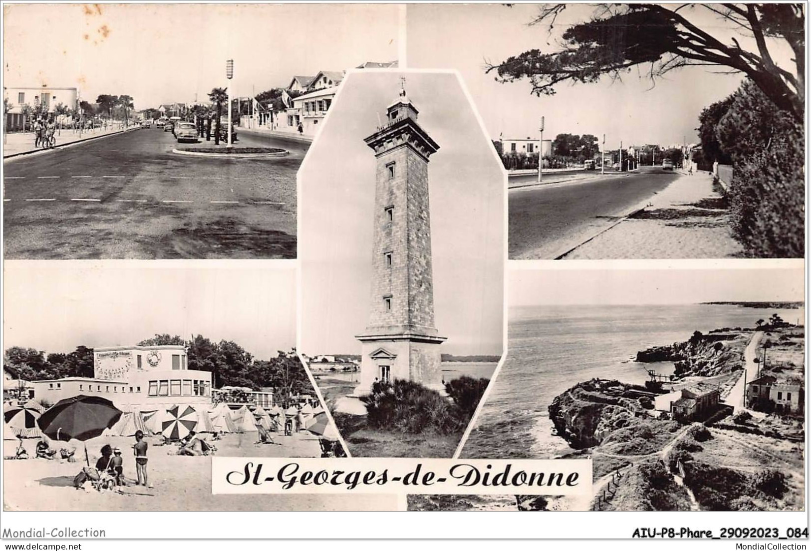 AIUP8-0731 - PHARE - St-georges De Dionne - Le Nouveau Boulevard Longeant La Plage  - Le Phare - Lighthouses