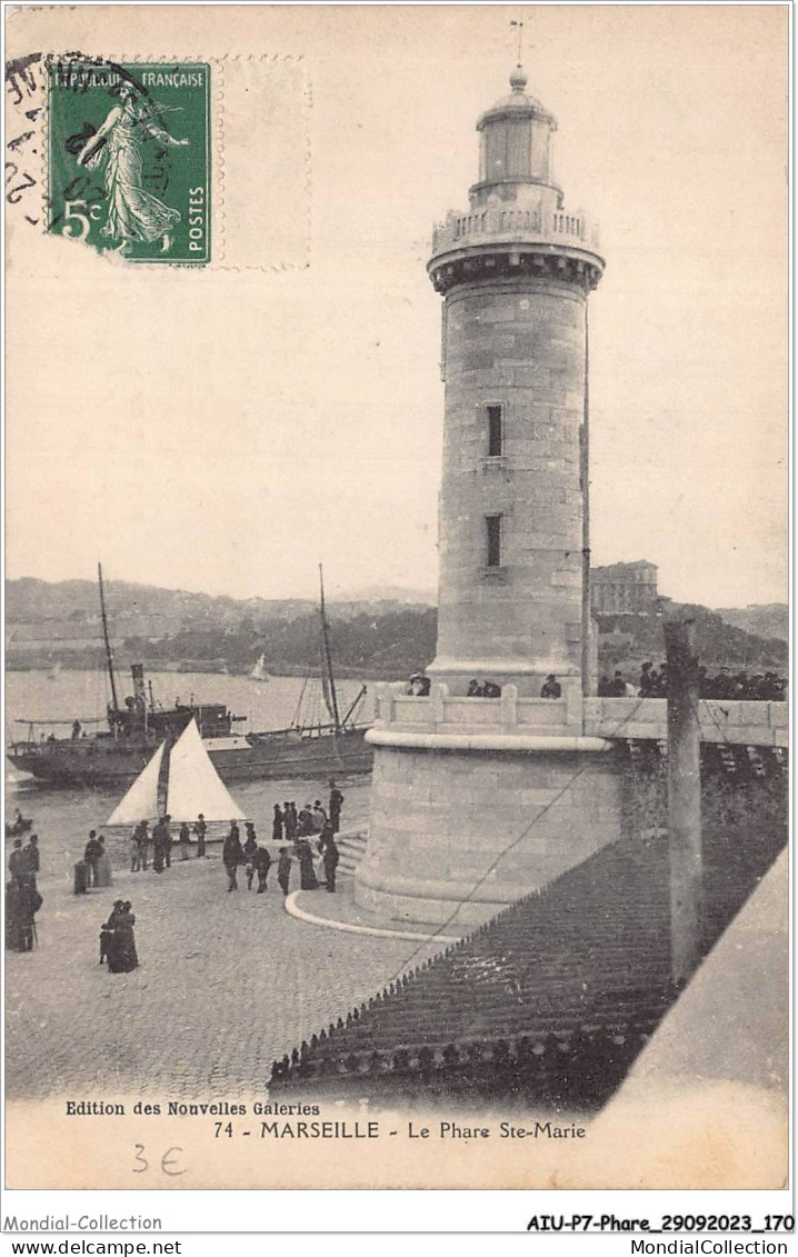 AIUP7-0678 - PHARE - Marseille - Le Phare Ste-marie - Lighthouses