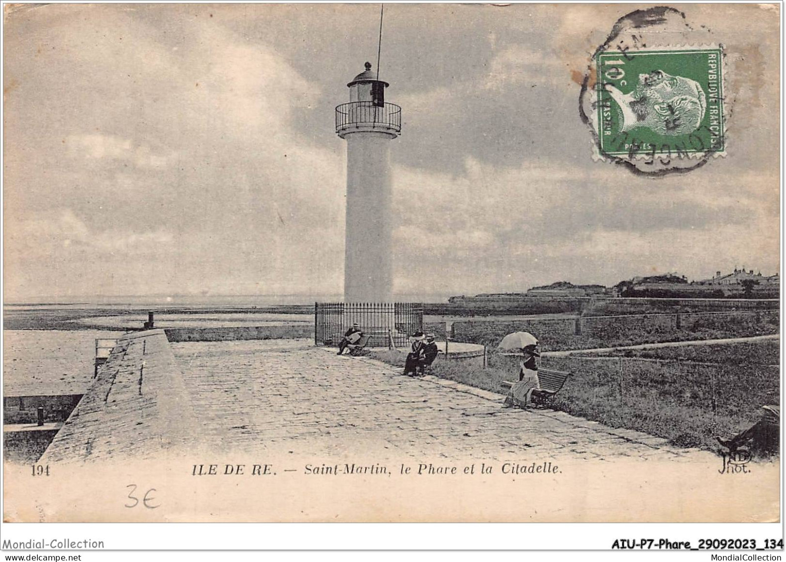 AIUP7-0660 - PHARE - Ile De Re - Saint-martin - Le Phare Et La Citadelle - Lighthouses