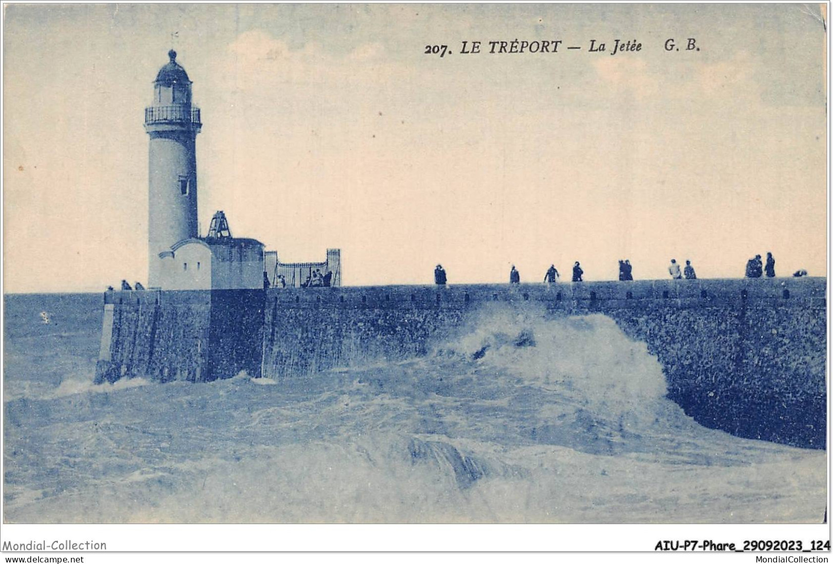 AIUP7-0655 - PHARE - Le Tréport - La Jetée - Lighthouses