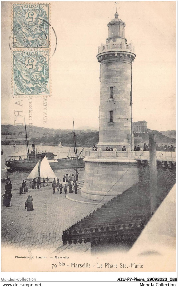 AIUP7-0637 - PHARE - Marseille - Le Phare Ste-marie - Lighthouses