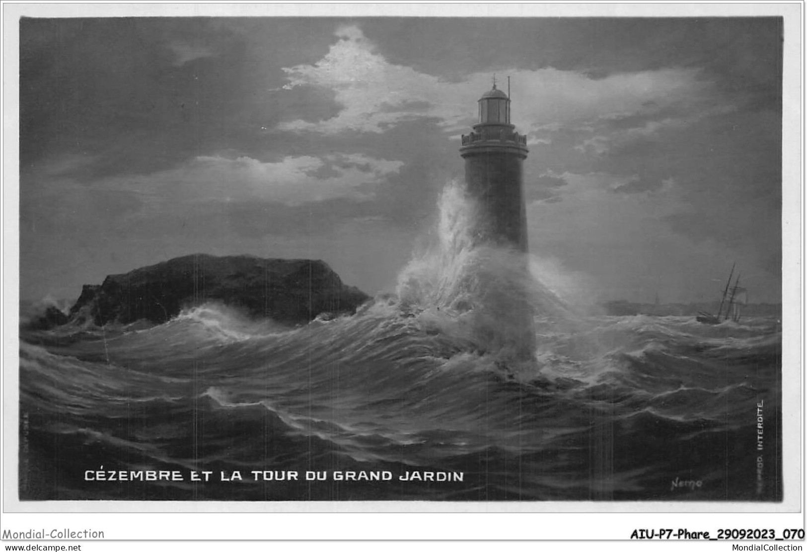 AIUP7-0628 - PHARE - Cézembre Et La Tour Du Grand Jardin - Lighthouses