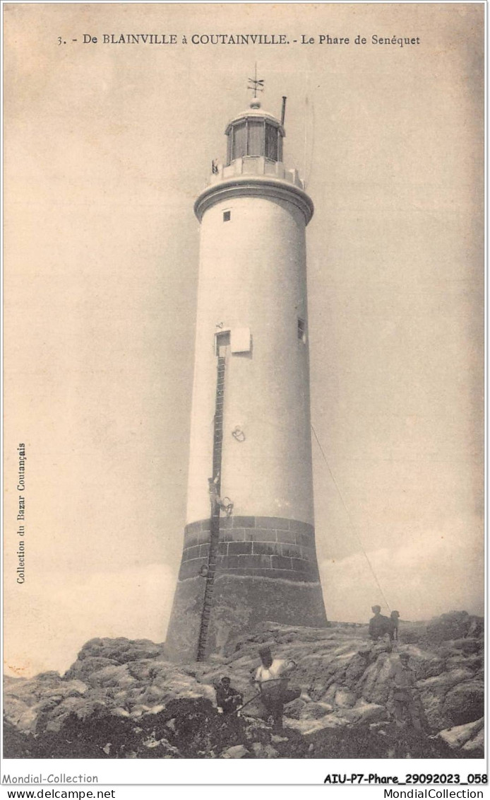 AIUP7-0622 - PHARE - De Blainville à Coutainville - Le Phare De Senéquet - Lighthouses