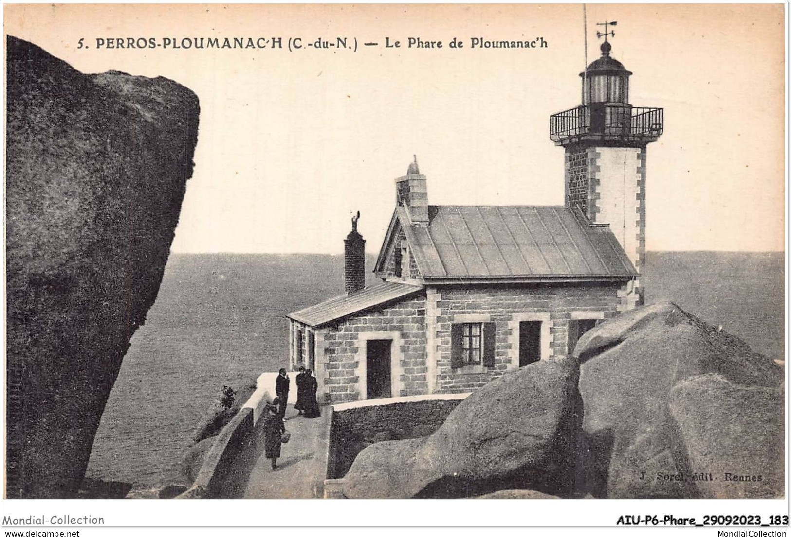 AIUP6-0583 - PHARE - Perros-ploumanach - Le Phare De Ploumanac'h - Lighthouses