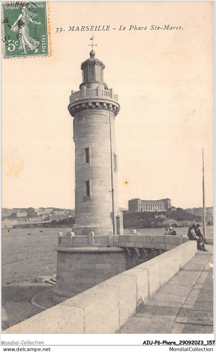 AIUP6-0570 - PHARE - Marseille - Le Phare Ste-marie - Lighthouses