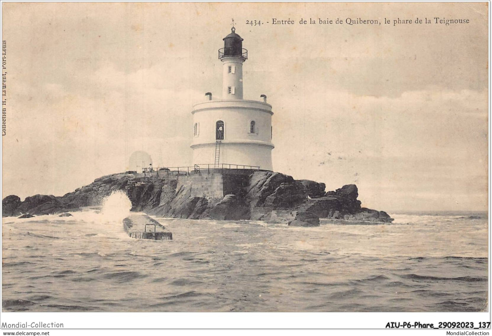 AIUP6-0560 - PHARE - Entrée De La Baie De Quiberon - Le Phare De La Teignouse - Phares