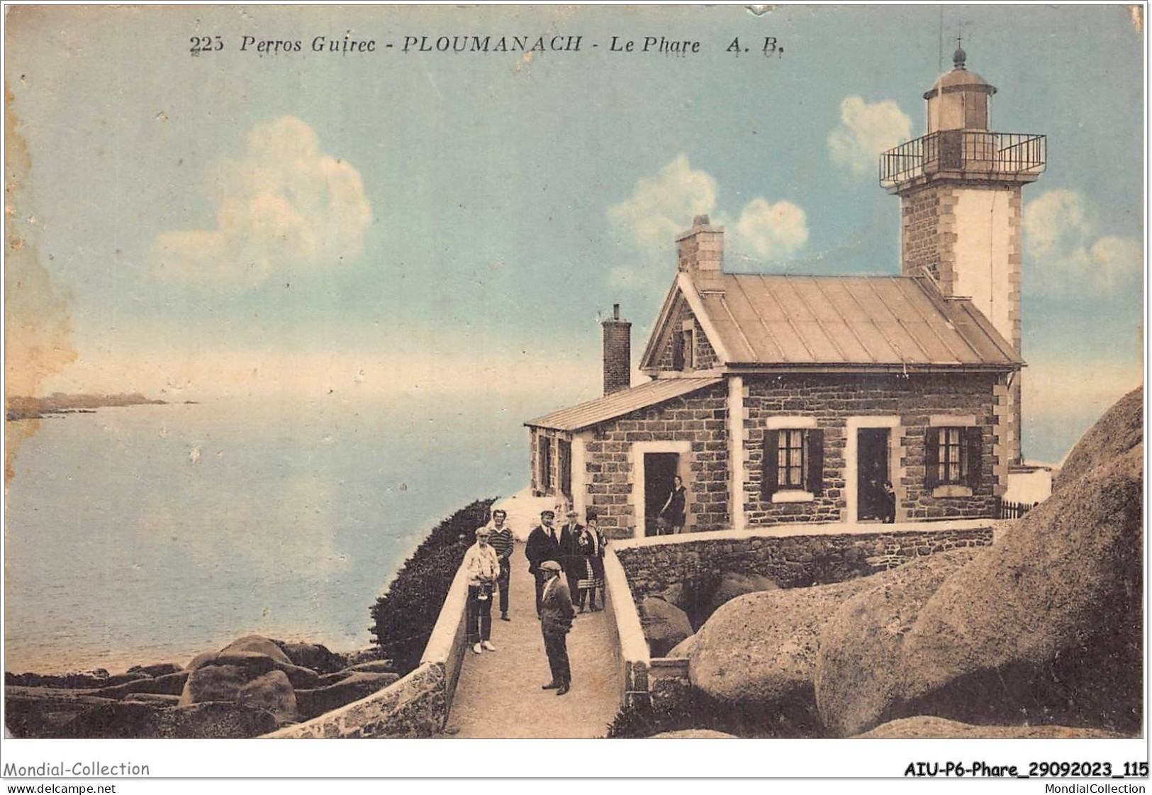 AIUP6-0549 - PHARE - Perros Guiree - Ploumanach - Le Phare - Lighthouses