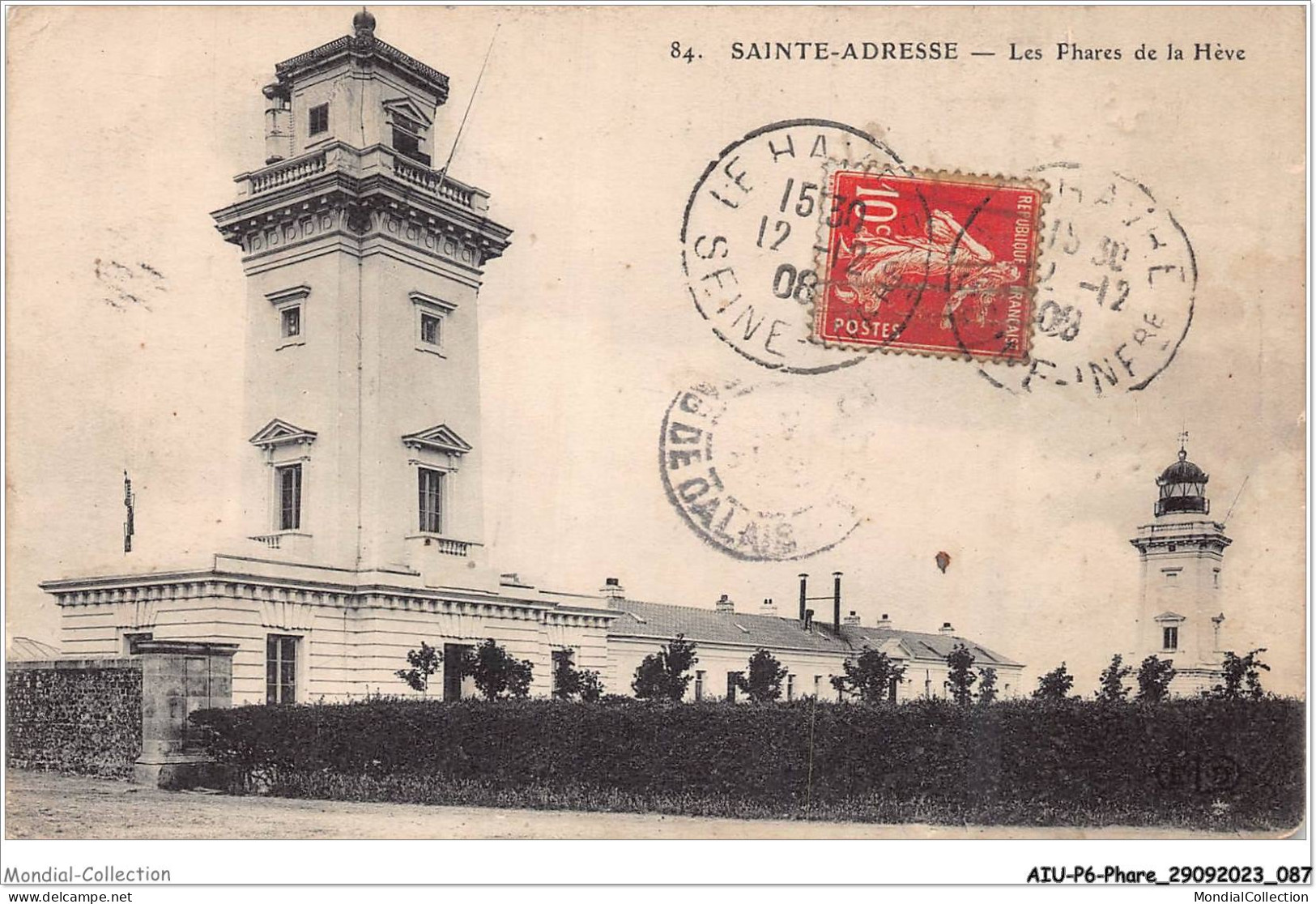 AIUP6-0535 - PHARE - Sainte-adresse - Les Phares De La Héve - Lighthouses