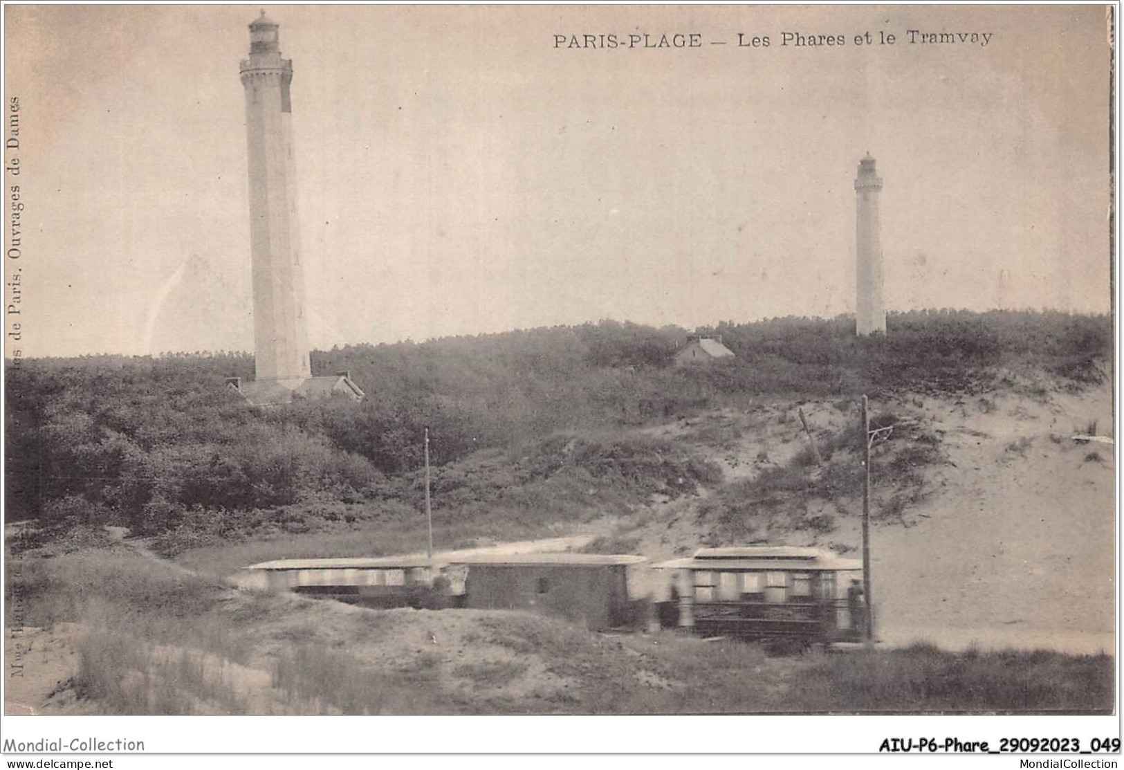 AIUP6-0516 - PHARE - Paris Plage - Les Phares Et Le Tramvay - Phares