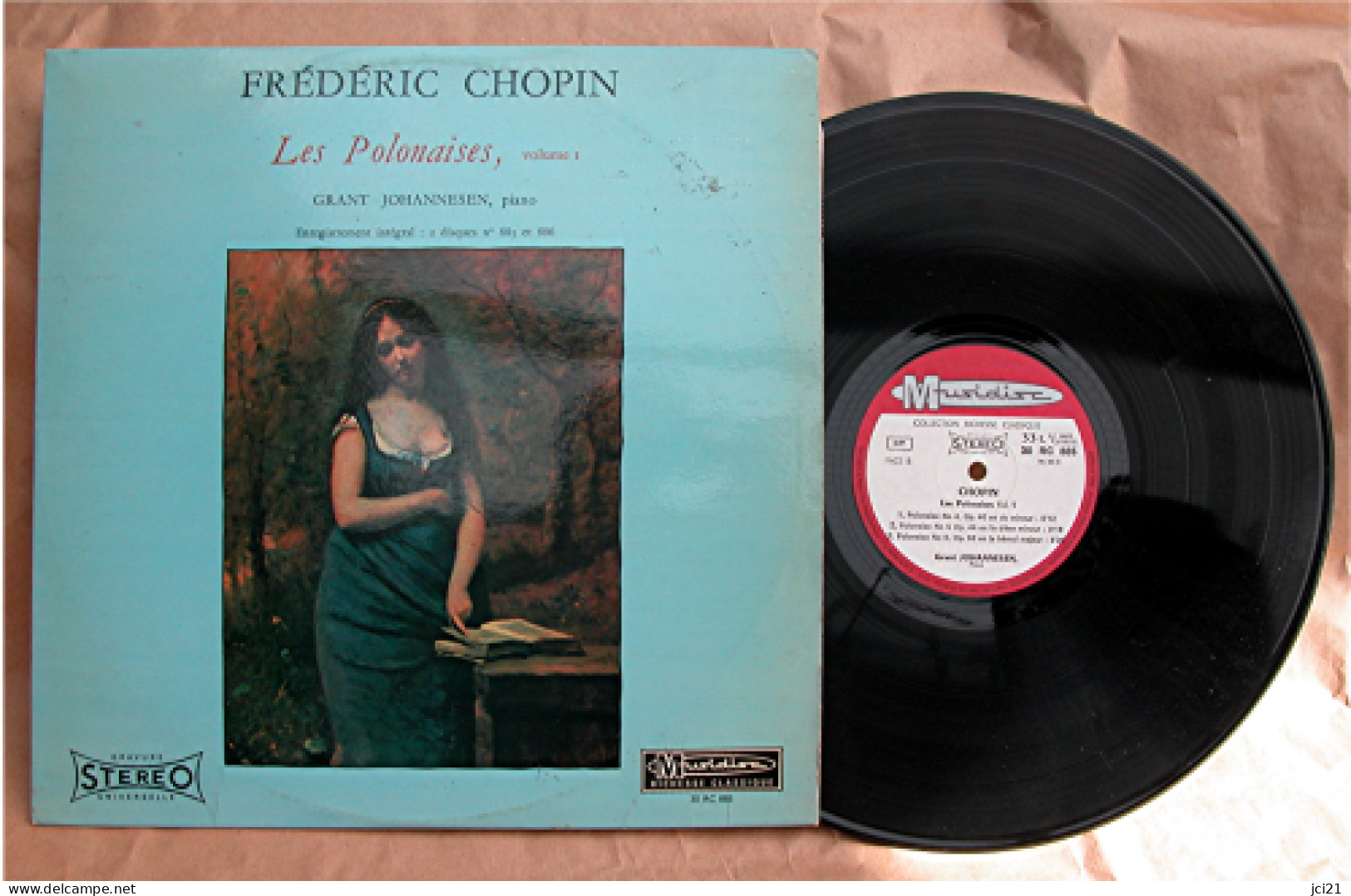 Disque Frédéric CHOPIN " Les Polonaises "  33 T LP_D176 - Classique