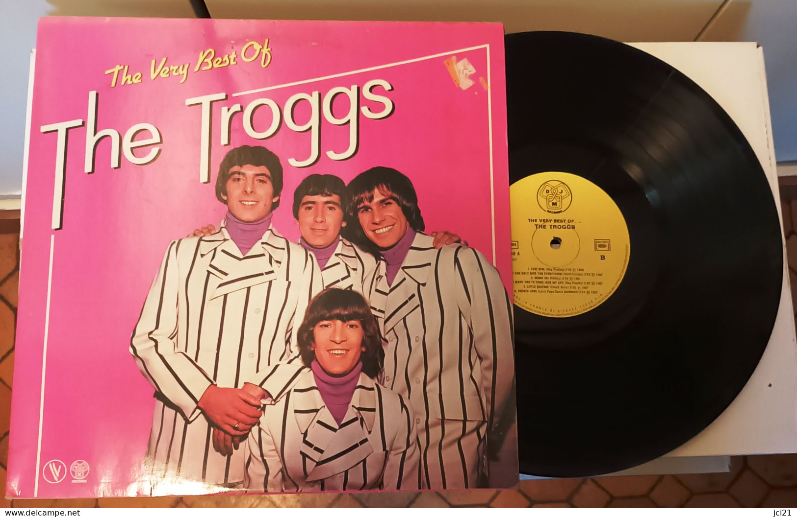 Disque  " THE TROGGS - The Very The Best Of "  2 X 33 T LP_D438 - Rock