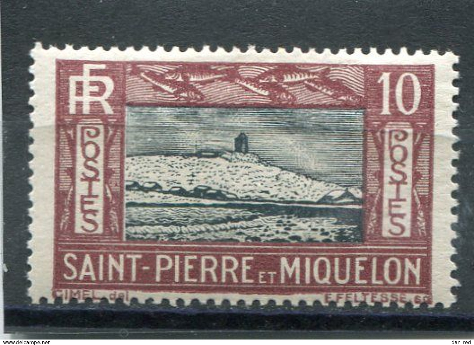 SAINT-PIERRE ET MIQUELON N° 140 * (Y&T) (Neuf Charnière) - Unused Stamps