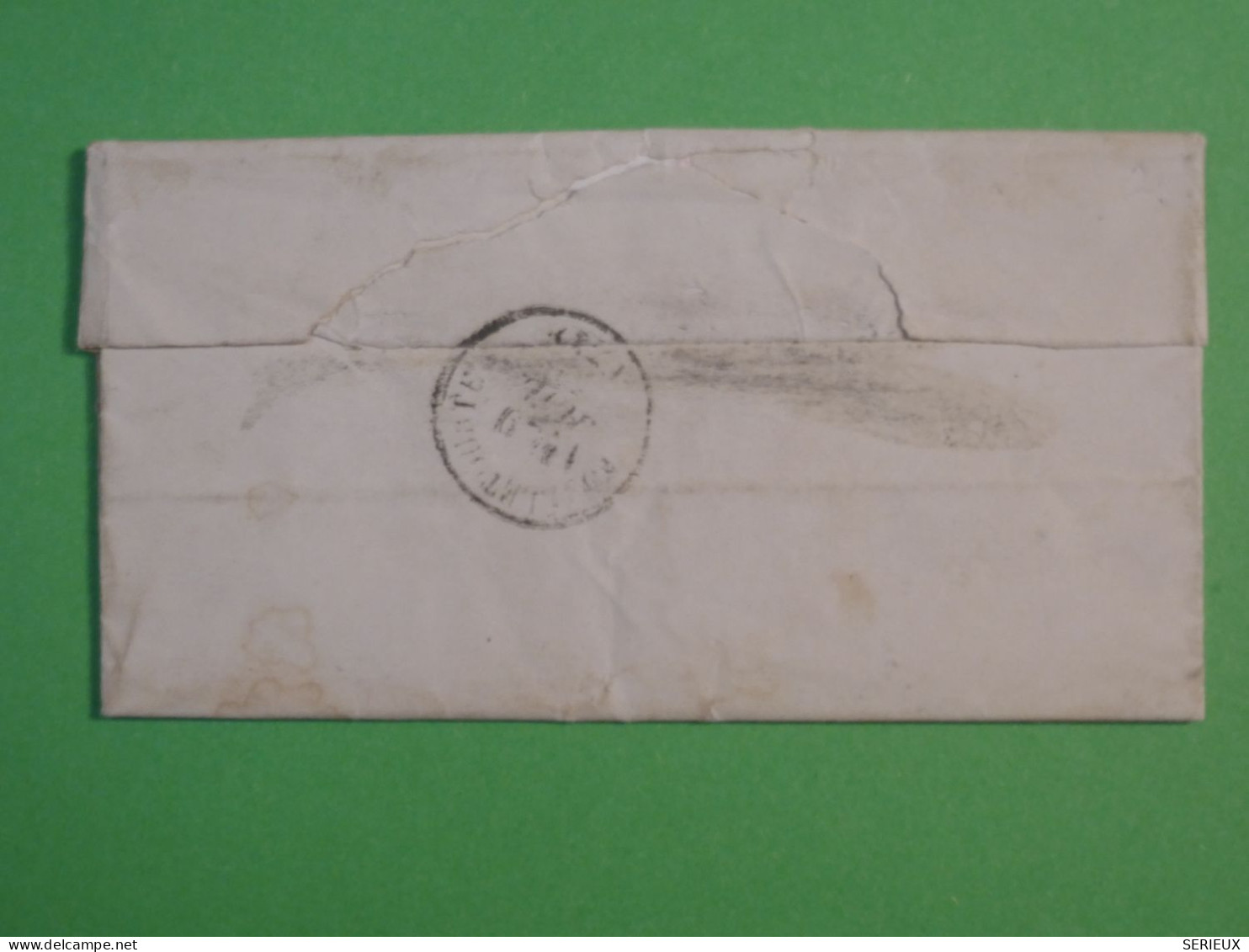 DM 11  FRANCE    LETTRE SARTHE   1871  LE MANS GARE A FOUILLETOURTE  + N°29     +AFF. INTERESSANT +++ - 1849-1876: Classic Period