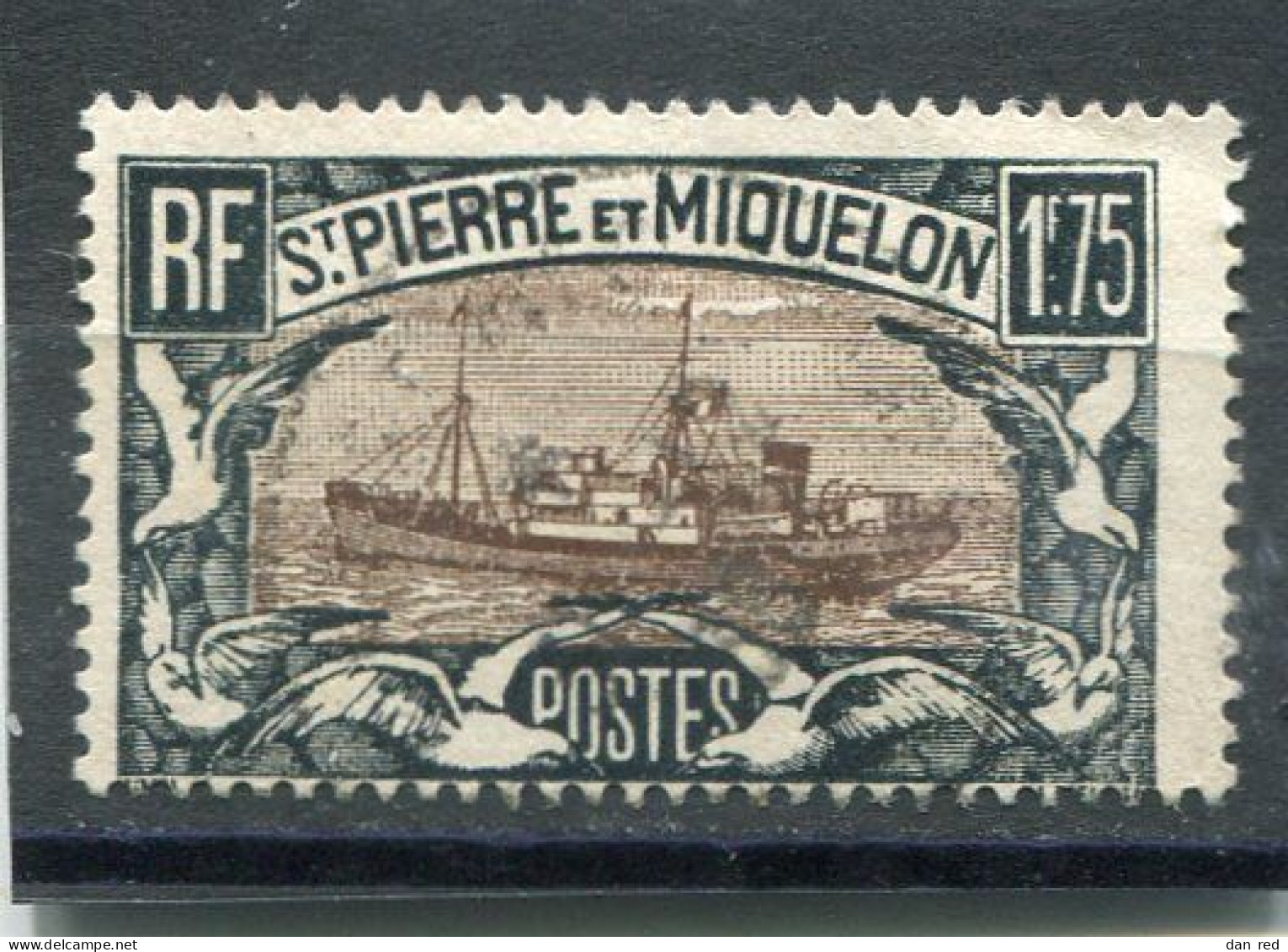 SAINT-PIERRE ET MIQUELON N° 154 * (Y&T) (Neuf Charnière) - Neufs