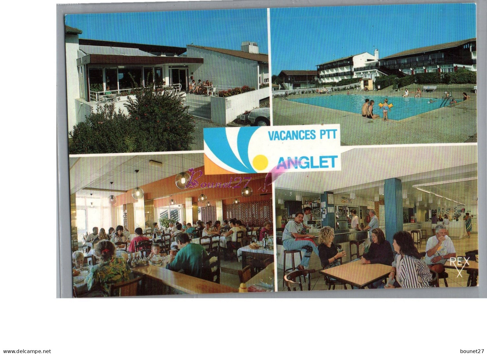 ANGLET 64 - Les Vacances PTT Piscine Salle à Manger Hotel  - Anglet