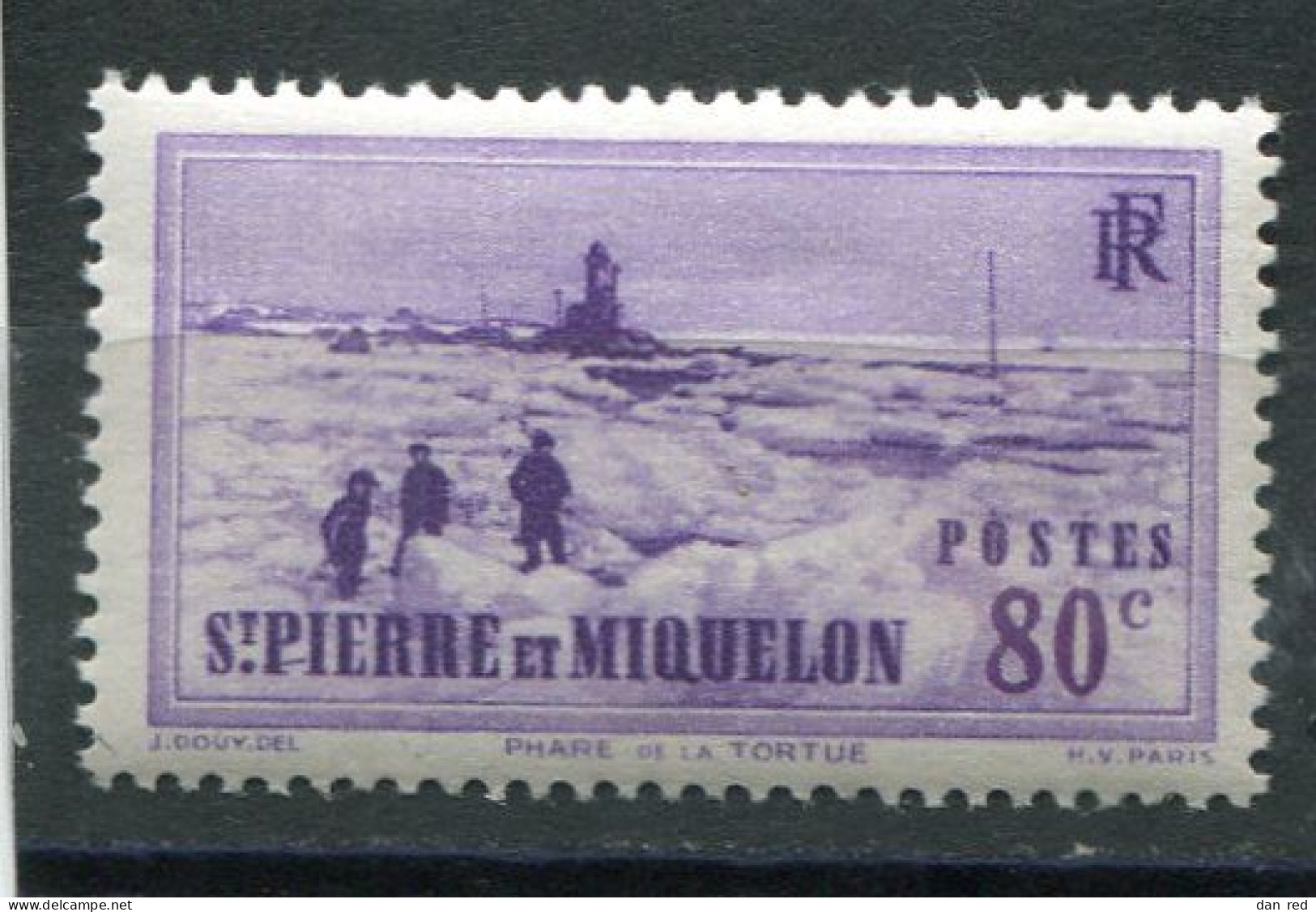 SAINT-PIERRE ET MIQUELON N° 180 * (Y&T) (Neuf Charnière) - Nuovi