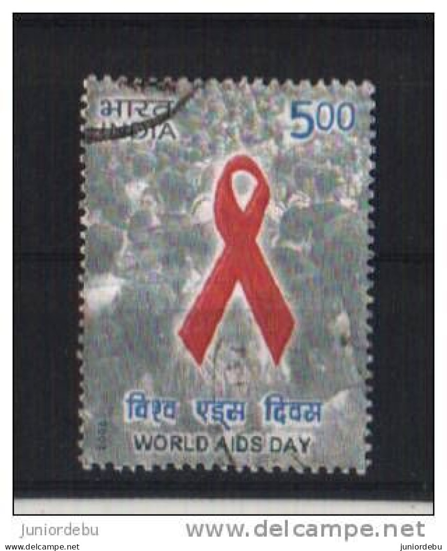 India - 2006 - World AIDS Day  - USED. ( Condition As Per Scan ) ( OL 10.2.13 ) - Oblitérés